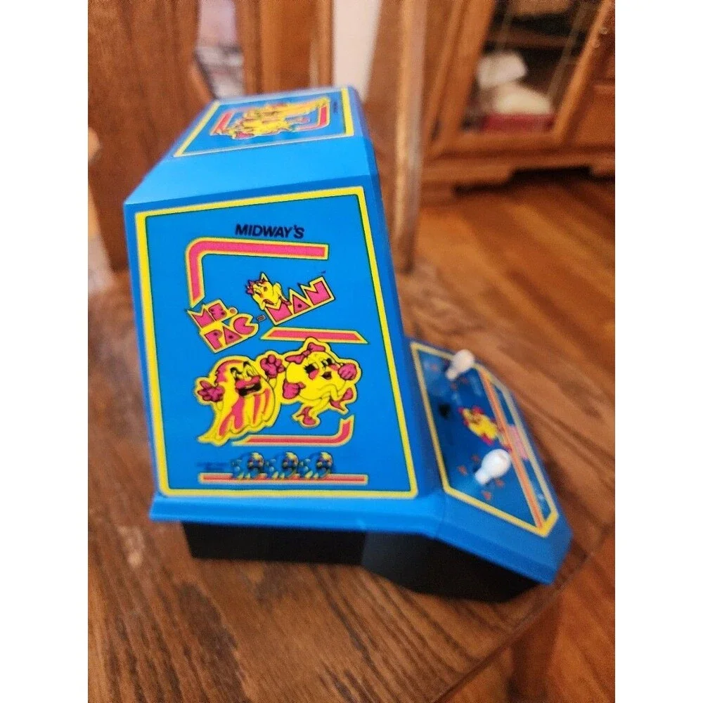 1983 Vintage Ms. Pac-Man Coleco Tabletop Electronic Arcade Game Tested Working